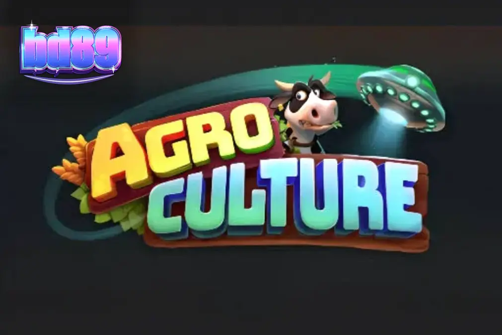 AgroCulture স্লট গেমের রঙিন খামার এবং ভিনগ্রহের থিমযুক্ত ইন্টারফেস